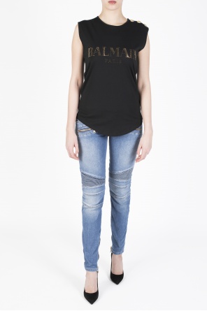 Sequinned oversize top, zdjęcie 2 Sequinned oversize top od Balmain